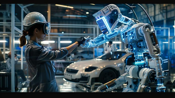 u6217379899_hyper-detailed_photorealistic_scene_of_a_futurist_322f1ad1-a583-46e5-bd1e-faf0e24f2945_3 Polyfunctional Robots Will Enhance Machine-Human Productivity